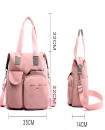 Mommy bag High capacity portable Tote Handbag Travel Mom Baby Diaper Bag Pink Black Grey
